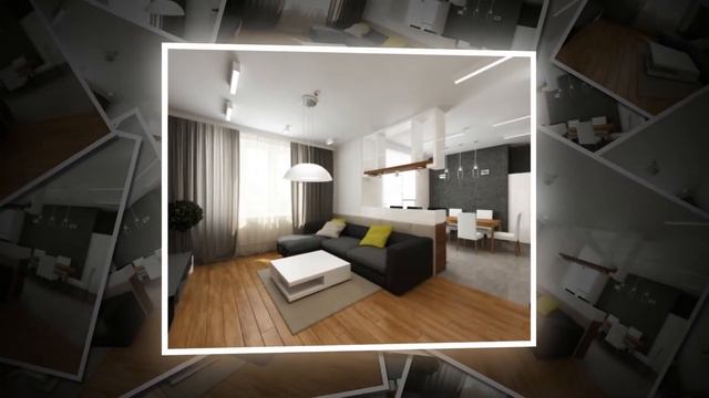 Дизайн гостиной в стиле минимализм | Living room design in minimalist style смотреть онлайн