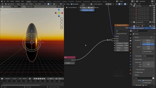 How To Make Animated Fractal Material In Blender смотреть онлайн
