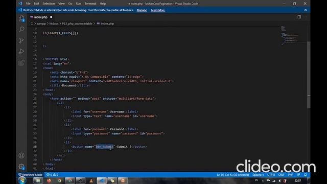 P13 PHP Upload Challenge - PHP-HTML Form tentang Variabel Global GET, POST, dan FILES! смотреть онлайн