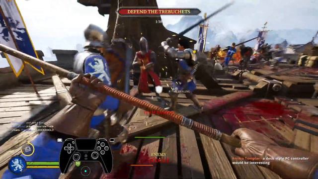 [LIVE] Chivalry 2 w/ DualSense + reWASD смотреть онлайн