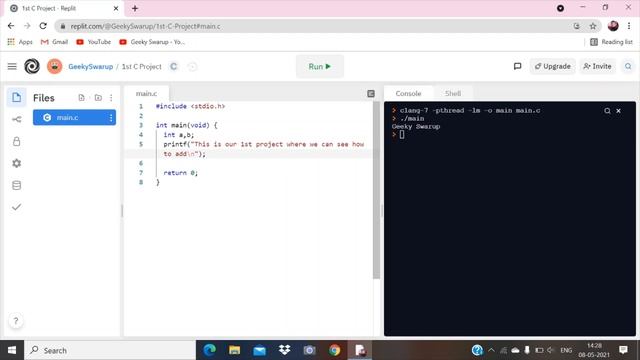 How to use Replit Perfectly and how to write code in it || Geeky Swarup смотреть онлайн