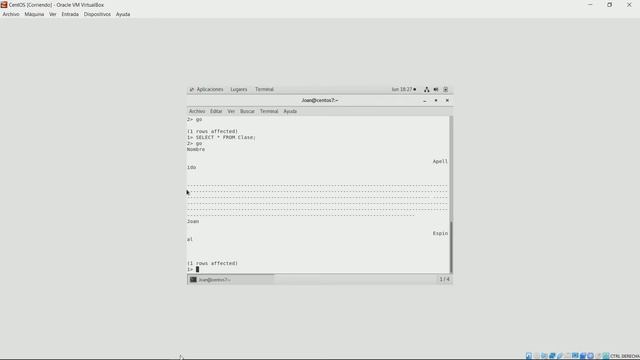 Demo Conexión SQL Server 2017 (CentOS) Y Cliente Remoto смотреть онлайн
