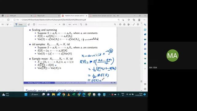 Week-7 Open Session-Statistics II смотреть онлайн