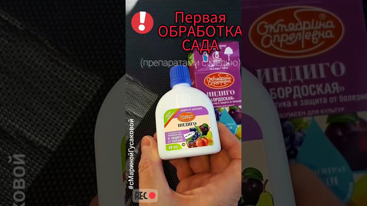 Чем ОБРАБОТАТЬ САД в начале весны. Самая ВАЖНАЯ ОБРАБОТКА от БОЛЕЗНЕЙ | с Мариной Гусаковой 23 марта смотреть онлайн