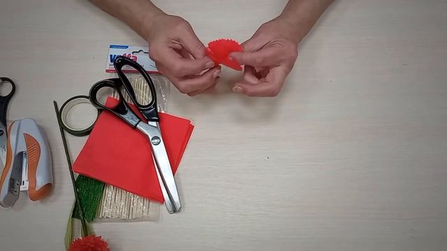 СРО№2 Мастер-класс по трудотерапии "Яркая гвоздика" смотреть онлайн