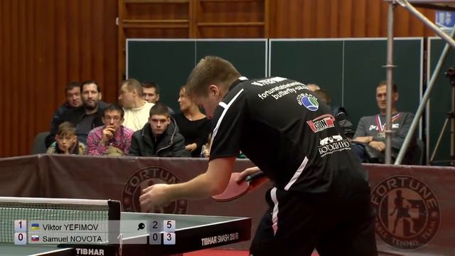 Viktor Yefimov Vs Samuel Novota (ETTU Cup 2016/2017)