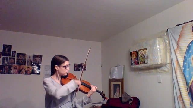 Anna Stafford's violin lessons 1/3 with helpful moral commentary. смотреть онлайн
