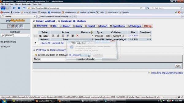 PHP Importing and Export Databse from phpmyadmin | Database Export Import in phpmyadmin