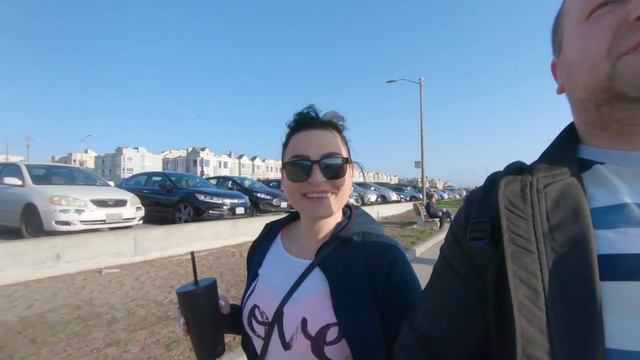 Океан в Сан Франциско,красивый вид, OCEAN BEACH смотреть онлайн