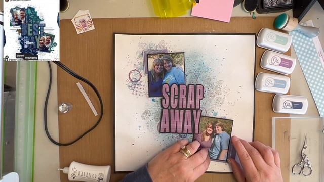 Scrapbooking Process Video: Scrap Away (May I Scraplift You)