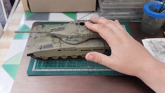 Merkava (TAMIYA) 35 scale...шаг 2 смотреть онлайн