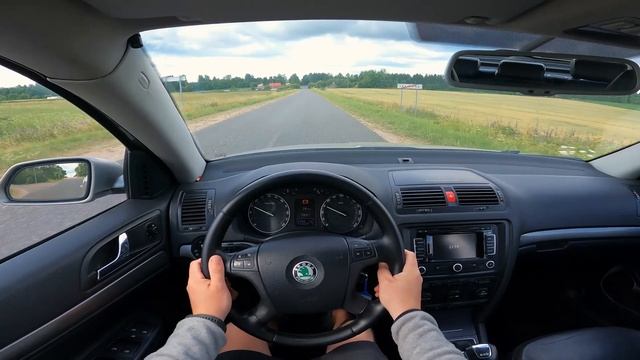 2006 Skoda Octavia II 1.9 TDI (105 Hp) DSG POV Test Drive @DRIVEWAVE1 смотреть онлайн