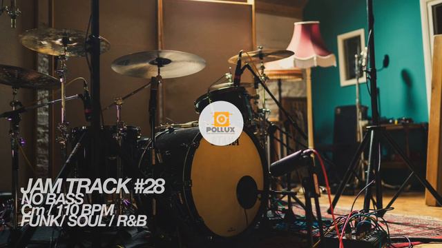 Funk Soul Jam Track / Backing Track #28 (No Bass) Cm 110 BPM #Backing #Track #Drums #Bass
