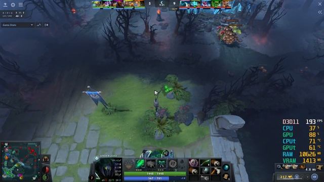 GTX 960 -- Ryzen 5 5600G -- Dota 2 FPS Test смотреть онлайн