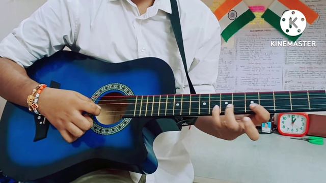🇮🇳Jana gana Mana🇮🇳 on Guitar 🎸||National Anthem || Celebrating 75th Year of Independence Day || смотреть онлайн