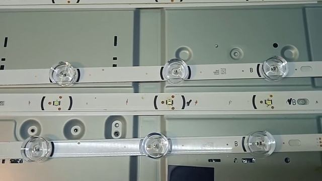 Замена посветки LG 42 после её ремонта в мастерской. смотреть онлайн
