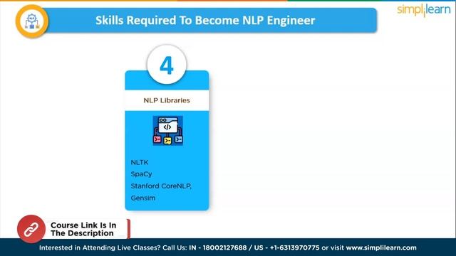 NLP Roadmap 2024 | How To Become A NLP Engineer | Roadmap for NLP Engineer | Simplilearn смотреть онлайн