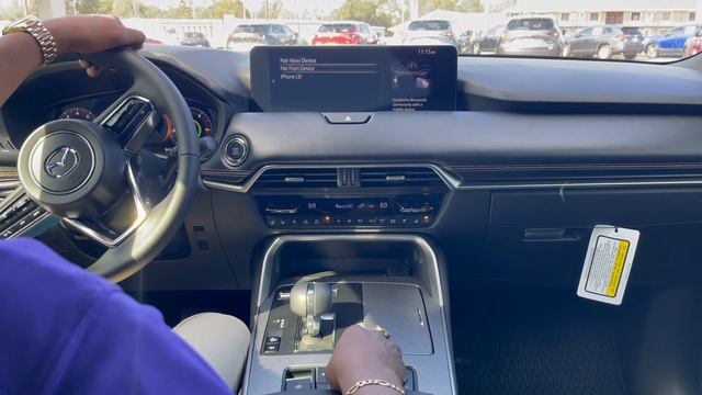 How to | Connect Bluetooth to a 2024 Mazda CX-90 смотреть онлайн