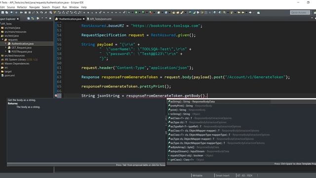 REST Assured Tutorial #16 - Bearer Token Authentication in Rest Assured смотреть онлайн