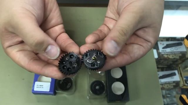 SHS vs Super Shooter Gearsets! Differences between both. смотреть онлайн