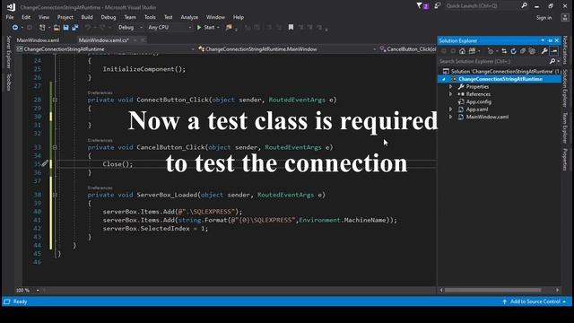 How to change connection string and database at run time dynamically смотреть онлайн