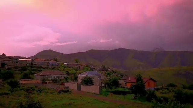 Закат в селе Шовкра. Лакский район. Дагестан смотреть онлайн