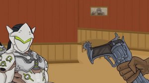 Мульт-анимация Встречайте Гэндзи (дубляж) | Meet Genji (Overwatch Animation) [rus]