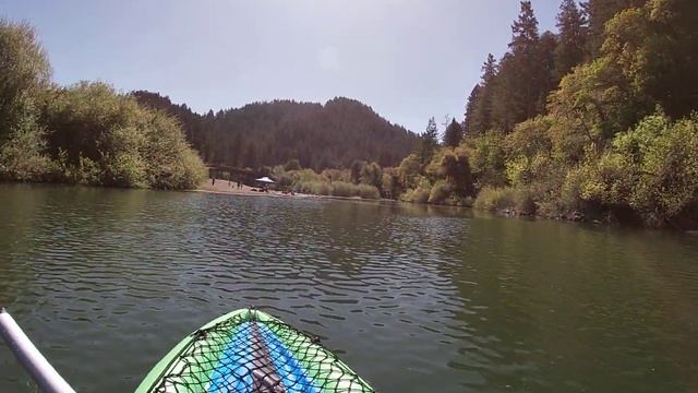 Kayaking On The Russian River.