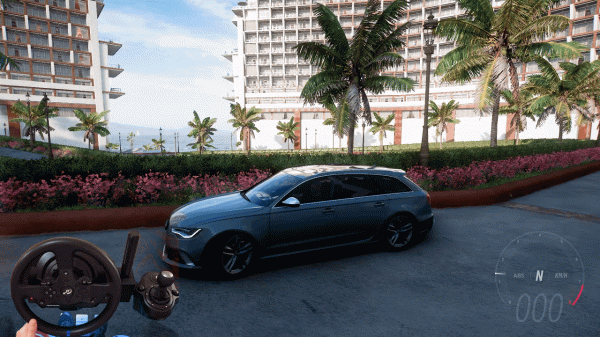 AUDI RS6 Avant. 650 л.с. Gameplay Forza Horizon 5 руль+ кпп Thrustmaster T300