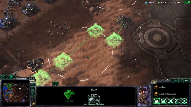 Starcraft 2 (Gameplay 8) vs Hard Ai (Pc Strategy) No Commentary смотреть онлайн