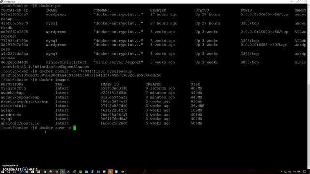 How to backup Docker Containers смотреть онлайн