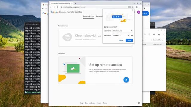 Unattended Remote Desktop in Chrome OS Linux смотреть онлайн