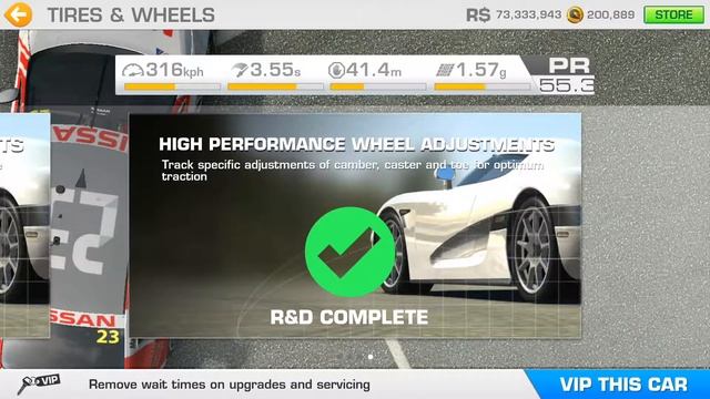 Real Racing 3 | SuperCars Championship 2016 Nissan Altima (L33) Total Upgrade Cost