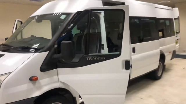 Ford Transit 2009 17 seat walkaround смотреть онлайн