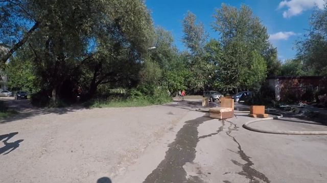 Пожар в бассейне Кристал, Березники смотреть онлайн