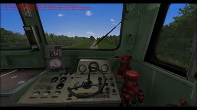 [RTrainSim] Мультиплеер на грузовом, ДМ62 (Симулятор железной дороги) смотреть онлайн