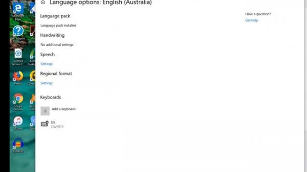 (Solution Windows 10+) Speech recognition is not supported in the current language