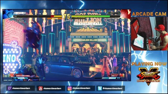 STREET FIGHTER 5 - BALROG MÃOS DE PEDRA! (ONLINE MATCHES STEAM!) смотреть онлайн