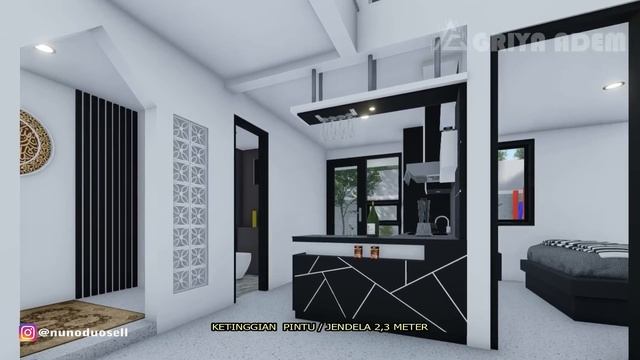 Split Level House 1,5 Lantai 7x12 Meter 3 Kamar 3 toilet Mushola Di Lahan 7x20 Meter смотреть онлайн