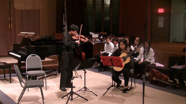 Niccoló Paganini - Sonata No. 6 for Violin and Guitar смотреть онлайн