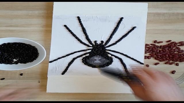 Картина паука из Фасоли своими руками смотреть онлайн