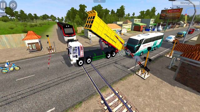 Mitsubishi Fuso Dump Truck#50 - Bus Simulator Indonesia Mod - Android Gameplay смотреть онлайн