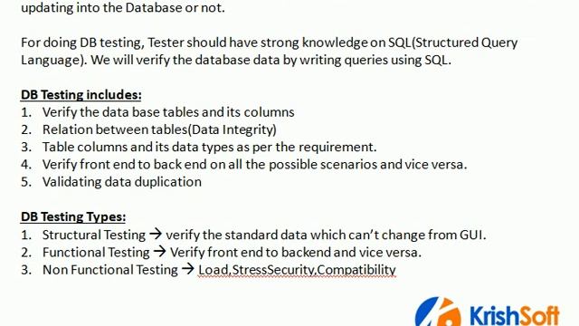 Manual Testing Tutorials DB Testing and ETL Testing смотреть онлайн