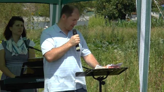 Первое водное крещение церкви "Благодать" 5 июля 2014 смотреть онлайн