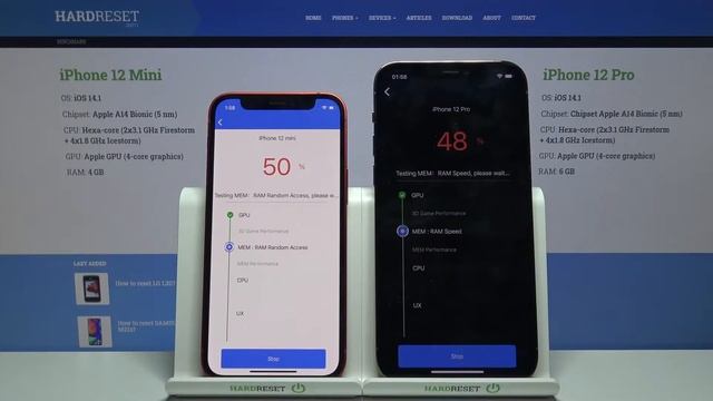Phone 12 Mini vs iPhone 12 Pro - Benchmark AnTuTu Duel! | Apple A14 Bionic смотреть онлайн