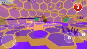 Прохождение уровня «улей» в обновлении игры Super Bear Adventure