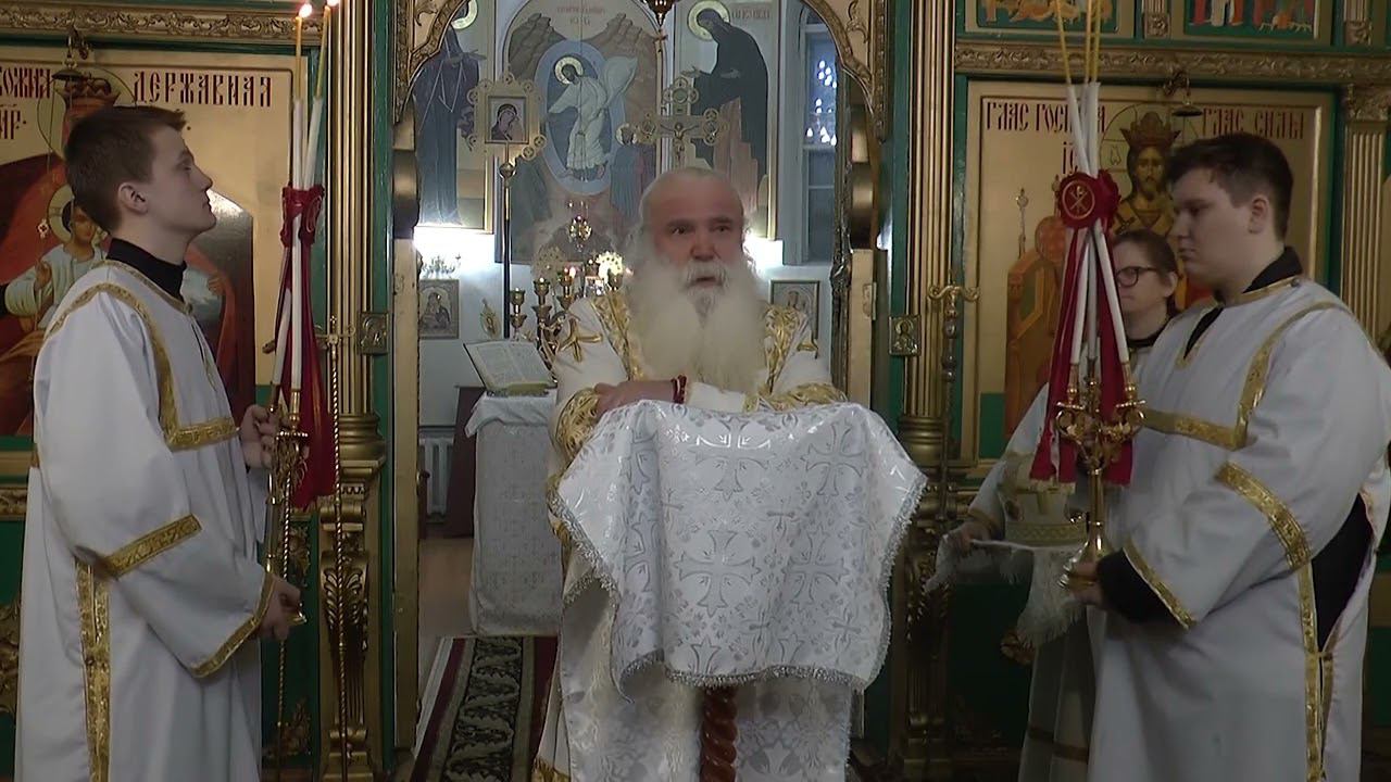 Крещение Господа нашего Иисуса Христа. Слово Предстоятеля Церкви 19_01_2022 смотреть онлайн