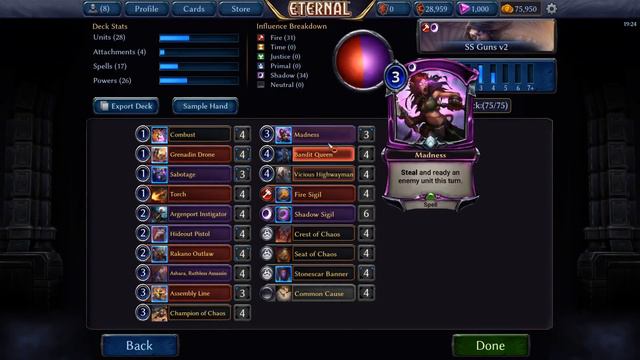 Колодостроение в Eternal #22. Безумные стрелки. смотреть онлайн