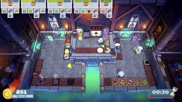Raccoon in a Wheelchair Starts a Fire! | Overcooked 2 Ep 3 смотреть онлайн