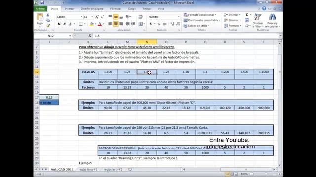 AutoCAD 2012: Paso2_Configurar Unidades,Limites,Rejilla y Forzcursor ect (Parte#1) смотреть онлайн
